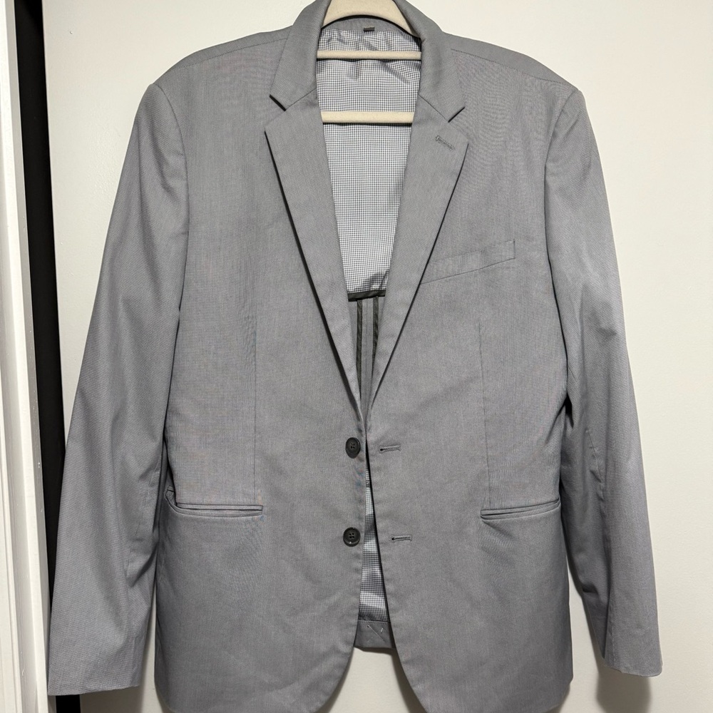 Men's Gray Blazer. Express
